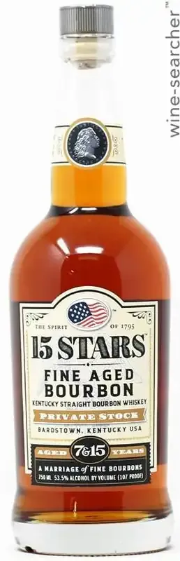 15 Stars Private Stock Straight Bourbon Whiskey (750 ml)