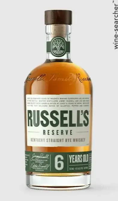 Russell's Reserve 6 Year Old Small Batch Kentucky Straight Rye Whiskey 750 ml