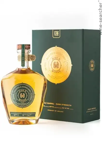 High N&#39; Wicked &#39;Saints &amp; Scholars&#39; 18 Year Old Single Malt Irish Whiskey 750 ml