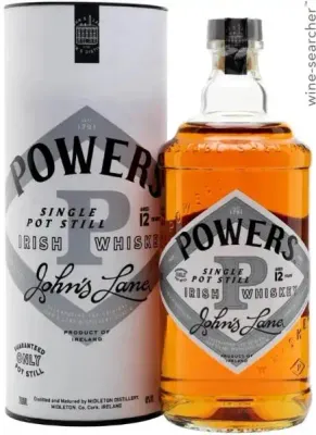 Powers 12 Year Old John&#39;s Lane Release Irish Whiskey 750 ml