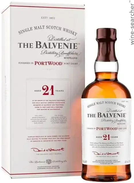 The Balvenie PortWood Finish 21 Year Old Single Malt Scotch Whisky 750 ml