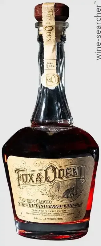 Fox &amp; Oden Double Oaked Straight Bourbon Whiskey, Michigan, USA 750 ml