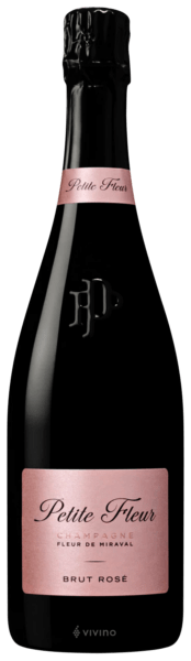 Miraval Fleur de Miraval Petit Fleur Brut Rosé Champagne (750 ml)