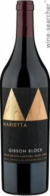 Marietta Cellars Gibson Block Syrah 2019 (750 ml)
