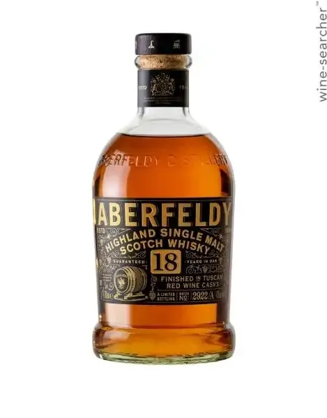 Aberfeldy Tuscan Red Wine Cask Finish 18 Year Old Single Malt Scotch Whisky 750 ml