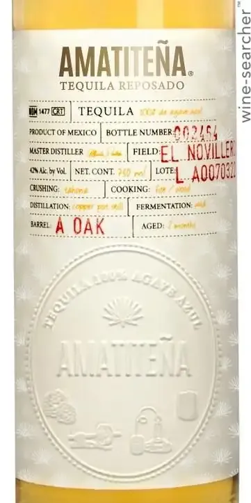Amatitena Tequila Reposado 750 ml