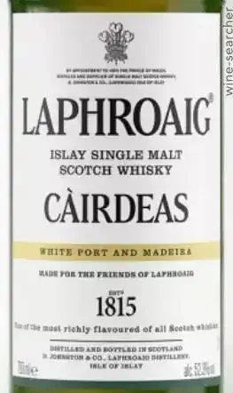 Laphroaig Cairdeas White Port &amp; Madeira Cask Single Malt Scotch Whisky 700 ml