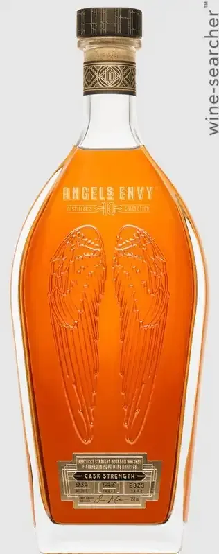 Angel's Envy 10 Year Old Cask Strength Kentucky Straight Bourbon Whiskey 750 ml bottles