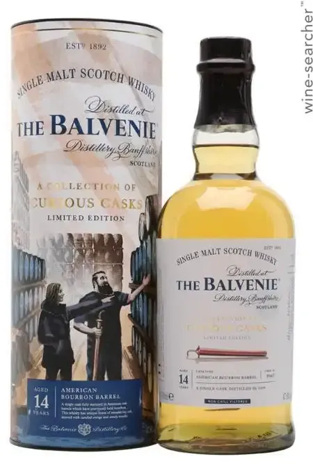 The Balvenie 'A Collection of Curious Casks' American Bourbon Barrel 14 Year Old Single Malt Scotch Whisky 750ml bottles