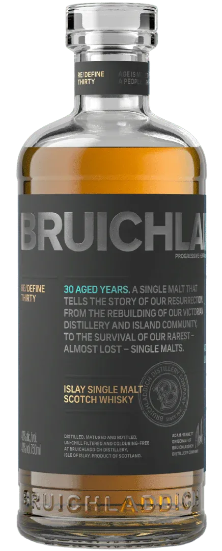 Bruichladdich 30 Year Old Single Malt Scotch Whisky 750 ml