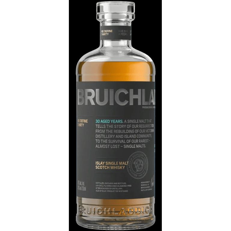Bruichladdich 30 Year Old Single Malt Scotch Whisky 750 ml
