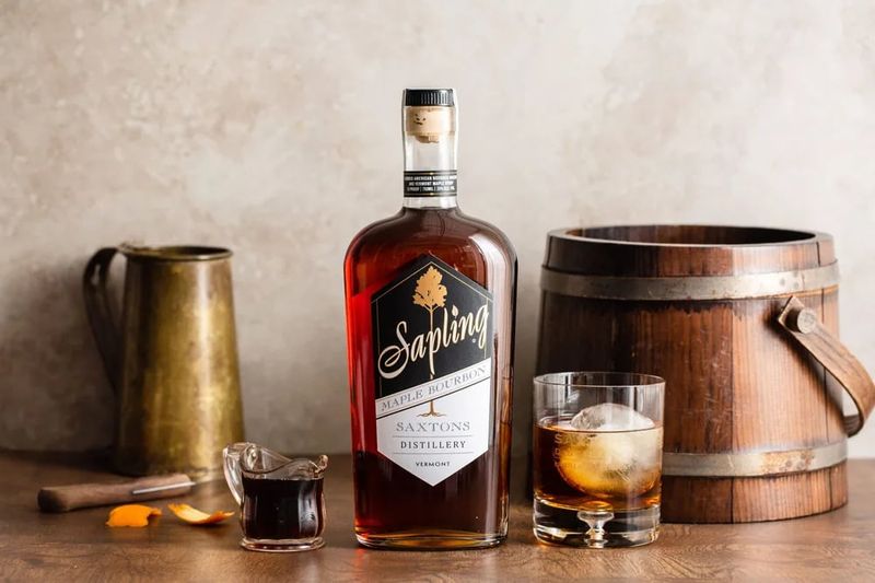 Saxtons River Distillery Sapling Maple Bourbon Whiskey 750 ml