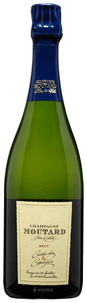 Moutard Pere et Fils Cuvee Six Cepages Brut Champagne 2013 (750 ml)