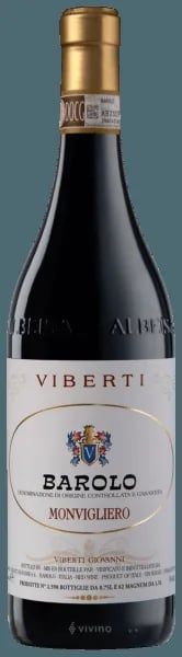 Viberti Giovanni Monvigliero Barolo 2020 (750 ml)