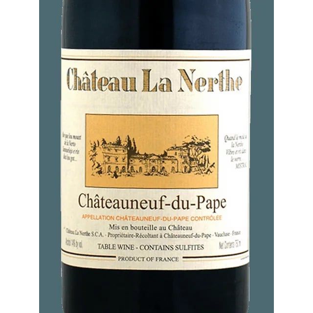 Chateau La Nerthe Chateauneuf-du-Pape Rouge 2021 (750 ml)