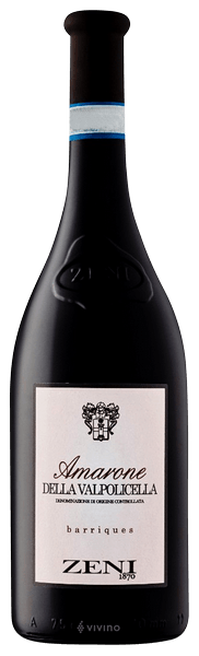 Zeni Amarone della Valpolicella Classico Barriques 2019 (750 ml)