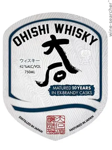 Ohishi 10 Year Old Ex-Brandy Cask Whisky 750 ml