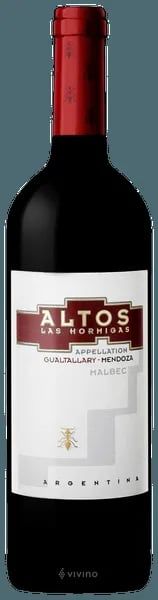 Altos Las Hormigas Malbec Appellation Gualtallary 2022 (750 ml)