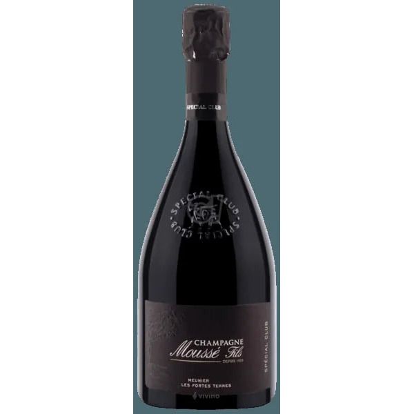 Mousse Fils Les Fortes Terres Meunier Champagne 2021 (750 ml)