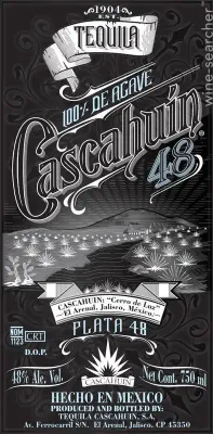 Cascahuin 48 Plata Tequila 750 ml