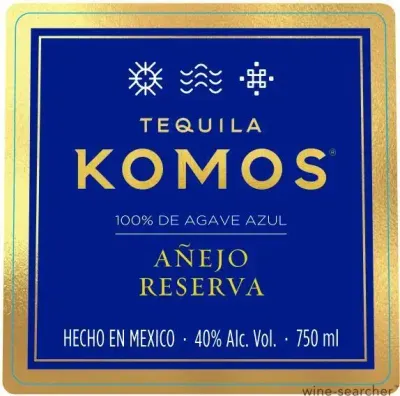 Casa Komos Tequila Anejo Reserva 750 ml