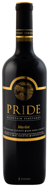 Pride Mountain Vineyards Merlot 2022 (750 ml)