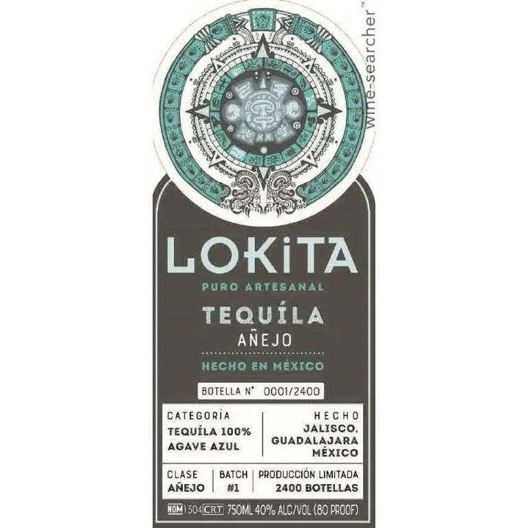 Lokita Tequila Anejo 750 ml