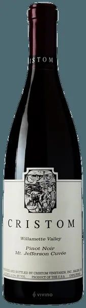 Cristom Mt. Jefferson Cuvee Pinot Noir 2024 (750 ml)
