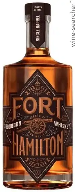 Fort Hamilton 4 Years Old Single Barrel Bourbon Whiskey (750 ml)