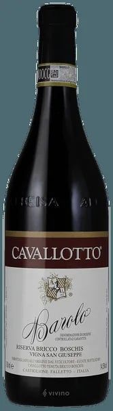 Cavallotto Barolo Riserva Bricco Boschis Vigna San Giuseppe 2018 (750 ml)
