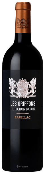 Chateau Pichon Baron Les Griffons Pauillac 2018 (750 ml)