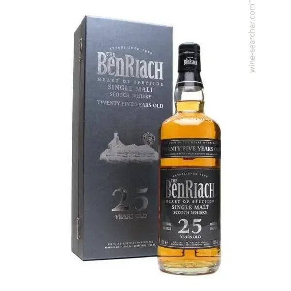 The BenRiach 25 Year Old Single Malt Scotch Whisky 700 ml