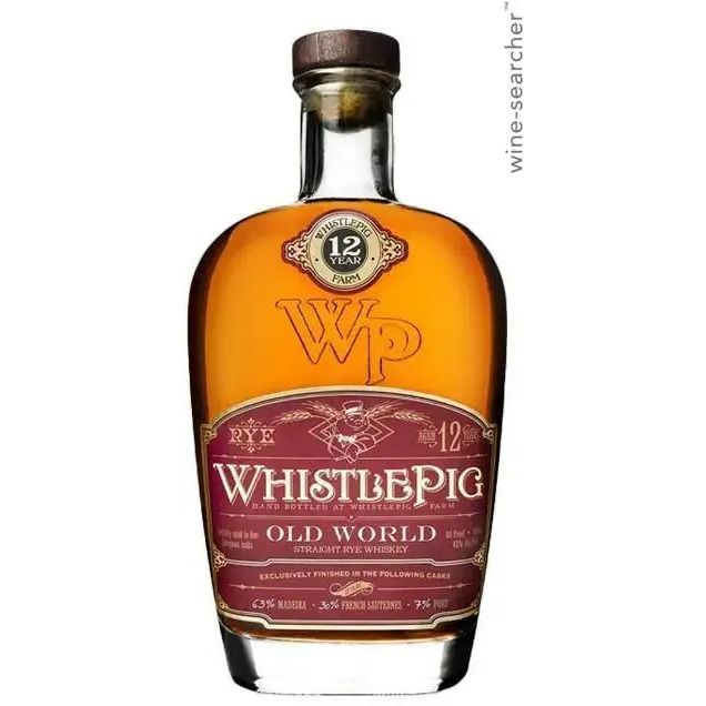 WhistlePig 12 Year Old World Rye Whiskey 750 ml