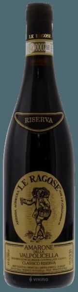 Le Ragose Amarone della Valpolicella Classico Riserva 2012 (750 ml)