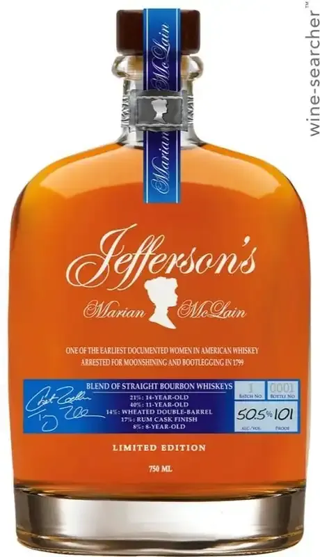 Jefferson's Marian McLain Blended Bourbon Whiskey 750 ml