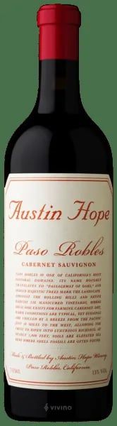 Austin Hope Cabernet Sauvignon Paso Robles 2024 (750 ml)