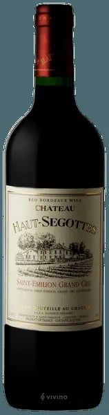 Château Haut-Segottes Saint-Émilion Grand Cru 2022 (750 ml)