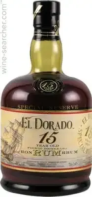 El Dorado 15 Year Old Rum 750 ml