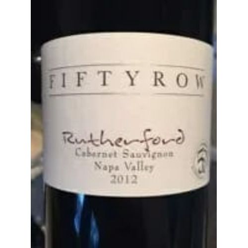 Fifty Row Rutherford Cabernet Sauvignon 2018 (750 ml)
