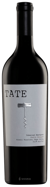 Tate Wines Cabernet Sauvignon Jack's Vineyard Howell Mountain 2021 (750 ml)