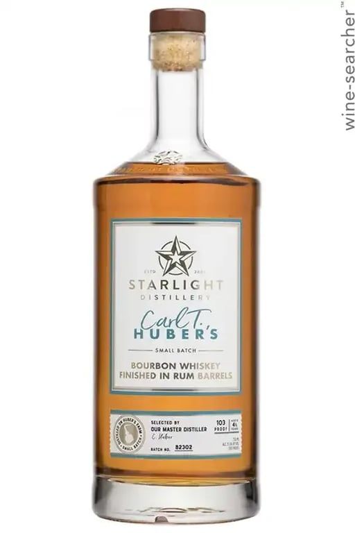 Starlight Distillery Carl T. Rum Barrel Finish Straight Bourbon Whiskey 750 ml