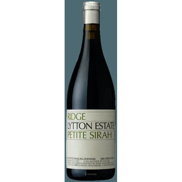 Ridge Vineyards Lytton Estate Petite Sirah 2022 (750 ml)