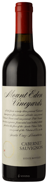 Mount Eden Cabernet Sauvignon Estate 2019 (750 ml)