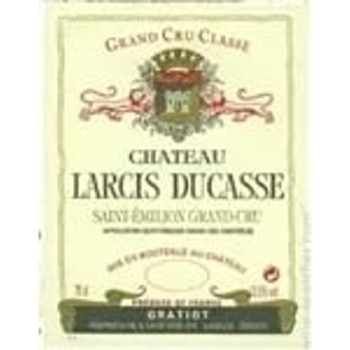 Chateau Larcis Ducasse Saint-Emilion Grand Cru 2019 (750 ml)