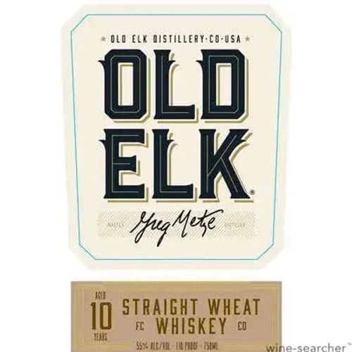 Old Elk 10 Year Old Straight Wheat Whiskey 750 ml