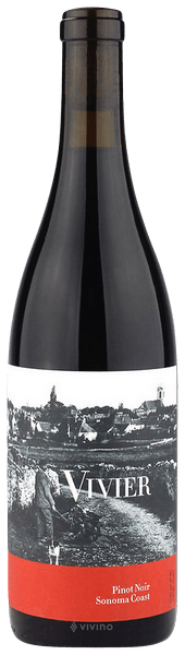 Vivier Wines Pinot Noir Sonoma Coast 2022 (750 ml)