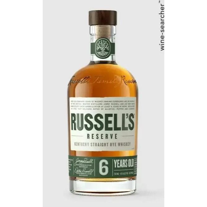 Russell's Reserve 6 Year Old Small Batch Kentucky Straight Rye Whiskey 750 ml