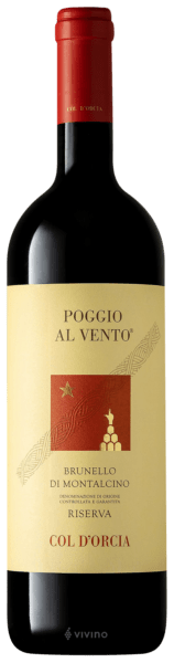 Col d'Orcia Poggio Al Vento Brunello di Montalcino Riserva 2016 (750 ml)