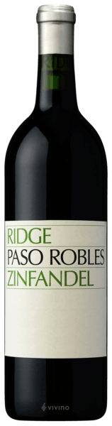 Ridge Vineyards Paso Robles Zinfandel 2022 (750 ml)