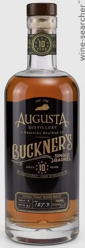 Augusta Distillery 'Buckner's' Single Barrel 10 Year Old Straight Bourbon Whiskey 750 ml